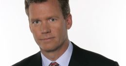 Chris Hansen in a professional suit and patterned tie, presenting a serious expression, known for investigative journalism.