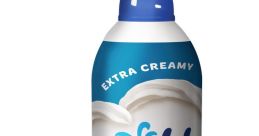 Reddi Wip extra creamy whipped cream canister, made with real cream, perfect for desserts and coffee toppings.