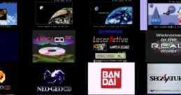 Collage of iconic console startup screens featuring SEGA, Nintendo, Dreamcast, and more, highlighting gaming history.