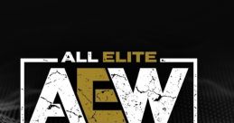 All Elite Wrestling logo featuring the AEW Music branding, highlighting its dynamic soundtracks and themes.