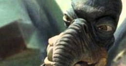 Watto, the shrewd and cunning junk dealer from Star Wars, depicted with a distinctive snout and colorful skin.