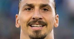 Zlatan Ibrahimovic smiling in LA Galaxy jersey, showcasing his charismatic personality and soccer greatness.