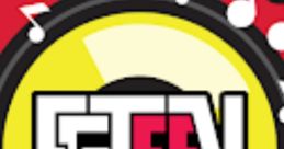 Colorful FGTeeV logo featuring music notes, vibrant design, and playful elements representative of family-friendly gaming.