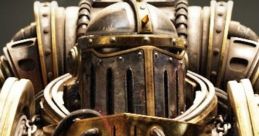 Detailed depiction of a Warhammer character in ornate armor, showcasing intricate metalwork and battle-ready design elements.