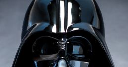 Darth Vader's iconic helmet and cape, showcasing a classic black design from the Star Wars universe.