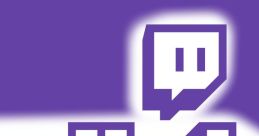 Twitch logo featuring vibrant purple background and iconic speech bubble, representing live streaming and gaming community.