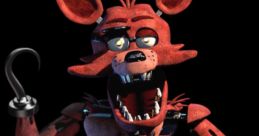 Foxy from Five Nights at Freddy's, showcasing his quirky design and menacing presence, known for distinctive voice and sounds.