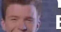 Rick Astley smiling in a vintage music video with bold text saying "YOU'VE BEEN RICKROLLED," representing internet meme culture.