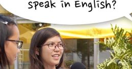 Student discussing the frequency of speaking English in a casual setting, promoting bilingual language skills in the Philippines.