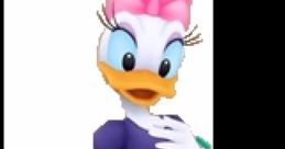 Daisy Duck in Disney Magical World, showcasing her vibrant outfit and iconic pink bow, perfect for a fun gaming experience.