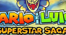 Mario and Luigi in Superstar Saga, ready for adventure in a vibrant landscape filled with engaging characters.