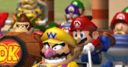 Wario - Mario Kart: Double Dash!! - Characters (GameCube) Character from the GameCube game Mario Kart: Double Dash!!.