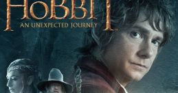 Cover of The Hobbit: An Unexpected Journey, featuring key characters and epic scenery from the fantasy adventure film.