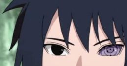 Sasuke Uchiha with distinct eyes, showcasing his complex character from Naruto. Anime fan art inspiration.