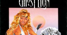 Cover art for "Ghost Lion" on NES, featuring a warrior and a lion, showcasing its fantasy adventure theme.