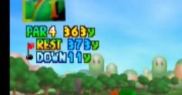 Yoshi - Mario Golf - Characters (Nintendo 64)