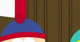 Stan from South Park standing in a room, showcasing the iconic animation style of Nintendo 64. Eric Cartman's voice featured.