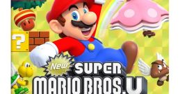 Cover art for New Super Mario Bros. U Deluxe on Nintendo Switch featuring Mario, Luigi, Princess Peach, and Yoshi.