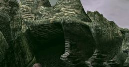 Confronting The Eel colossus in Shadow of the Colossus for PlayStation 3, showcasing its massive, intricate design.