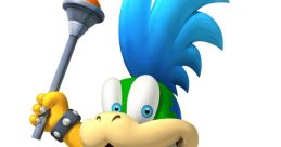 Larry Koopa - New Super Mario Bros. Wii - Bosses (Wii) Boss from the Wii game New Super Mario Bros. Wii.