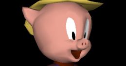 Porky Pig - Looney Tunes Racing - Characters (English) (PlayStation) Characters (English) from the PlayStation game Looney