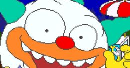 Krusty the Clown - The Simpsons Bowling - Playable Characters (Arcade)
