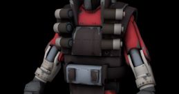 Demoman from Team Fortress 2, showcasing explosive weaponry and unique style in this iconic mercenary character design.