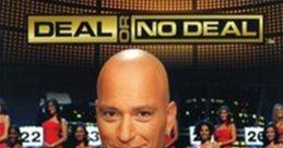 Howie Mandel hosts the Wii game "Deal or No Deal," featuring contestants and iconic briefcases in a thrilling game show setting.