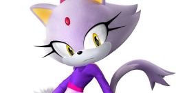 Blaze the Cat - Mario & Sonic at the London 2012 Olympic Games - Playable Characters (Team Sonic) (Wii)