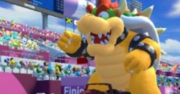 Dry Bowser - Mario & Sonic at the London 2012 Olympic Games - Boss Characters (Wii) Boss Character from the Wii game Mario &