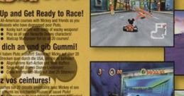 Mickey's Speedway USA features exciting kart racing with Mickey and friends, showcasing vibrant courses and unique voices.