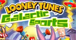 Looney Tunes: Galactic Sports cover featuring iconic characters competing in exciting aquatic sports on PlayStation Vita.