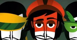 Colorful characters from Incredibox V5 representing Brazil, showcasing vibrant designs and cultural elements in a mobile game format.