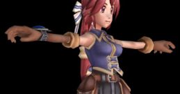 Monica - Dark Cloud 2 - Character (PlayStation 2) Character from the PlayStation 2 game Dark Cloud 2.