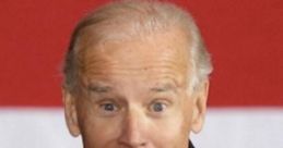 Joe Biden enthusiastically speaking at an event, emphasizing a message with gestures and a playful expression.