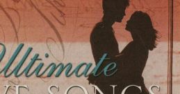 Cover of Ultimate Love Songs collection featuring a romantic couple by the sea, capturing the essence of love and music.