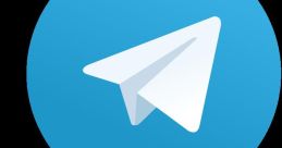 Telegram logo in a blue circular background, symbolizing fast and secure messaging platform.