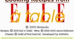1000 Cooking Recipes from Elle a Table - Video Game Music