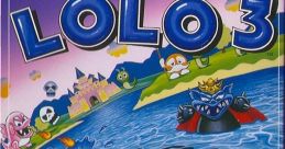 Adventures of Lolo 3 Adventures of Lolo 2 (NTSC-J) アドベンチャーズ オブ ロロ 2 - Video Game Video game from Adventures