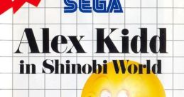 Alex Kidd in Shinobi World - Video Game Video game from Alex Kidd in Shinobi World for Master System. Published by Sega