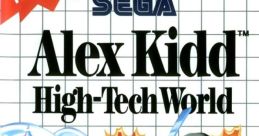 Alex Kidd: High-Tech World Anmitsu Hime あんみつ姫 - Video Game Video game from Alex Kidd: High-Tech World Anmitsu Hime