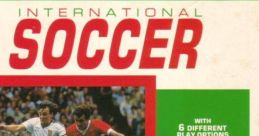 Amiga Soccer - Video Game Video game from Amiga Soccer for Amiga. Published by Microdeal (1988). 