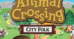 Animal Crossing: City Folk Animal Crossing: Let's Go to the City 街へ行こうよ どうぶつの森 - Video Game Video game from