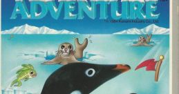 Antarctic Adventure (ColecoVision) けっきょく南極大冒険 - Video Game Video game from Antarctic Adventure (ColecoVision)