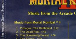 Mortal Kombat II • from the Arcade Game - Video Game Video game from Mortal Kombat II • from the Arcade Game for