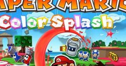 Paper Mario: Color Splash ペーパーマリオ カラースプラッシュ - Video Game Video game from Paper Mario: Color Splash