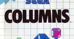 Columns Shapes and Columns コラムス - Video Game Video game from Columns Shapes and Columns コラムス for Master System.