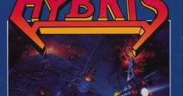 Hybris - Video Game Video game from Hybris for Amiga. Published by Discovery Software International (1988).