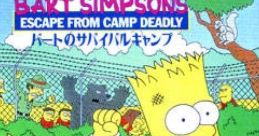 Bart Simpson's Escape From Camp Deadly - Video Game Video game from Bart Simpson's Escape From Camp Deadly for GB.