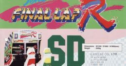 Final Lap R (Namco System FL) ファイナルラップR - Video Game Video game from Final Lap R (Namco System FL)